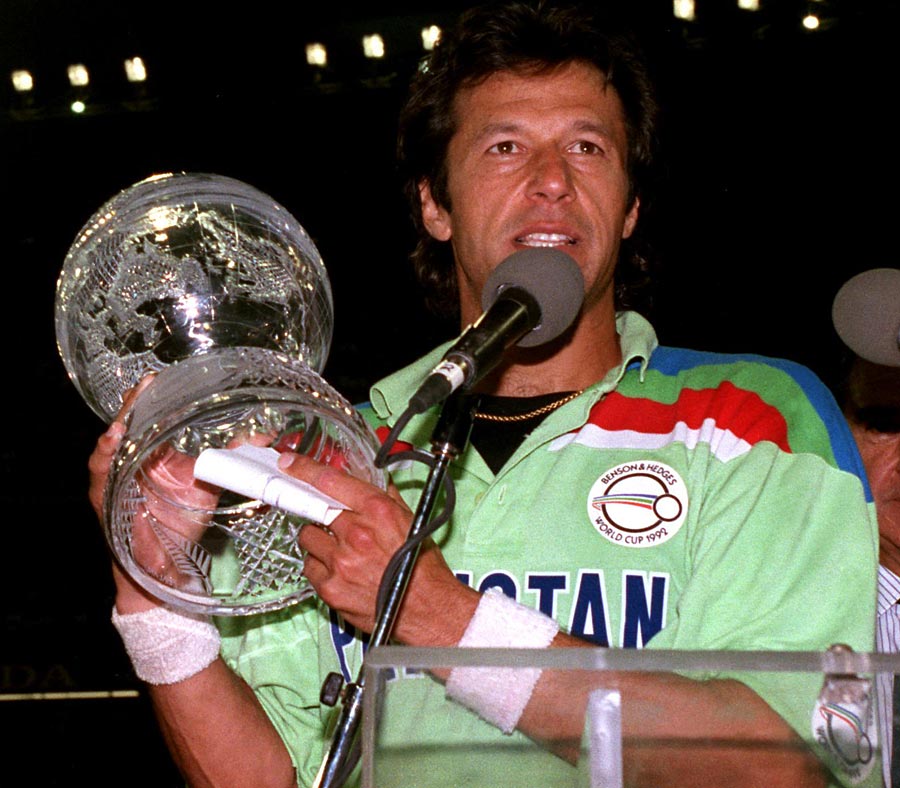 Imran Khan delivers his victory speech
