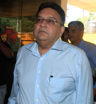 Chirayu Amin attends the BCCI's annual general meeting, Mumbai, September 29, 2010