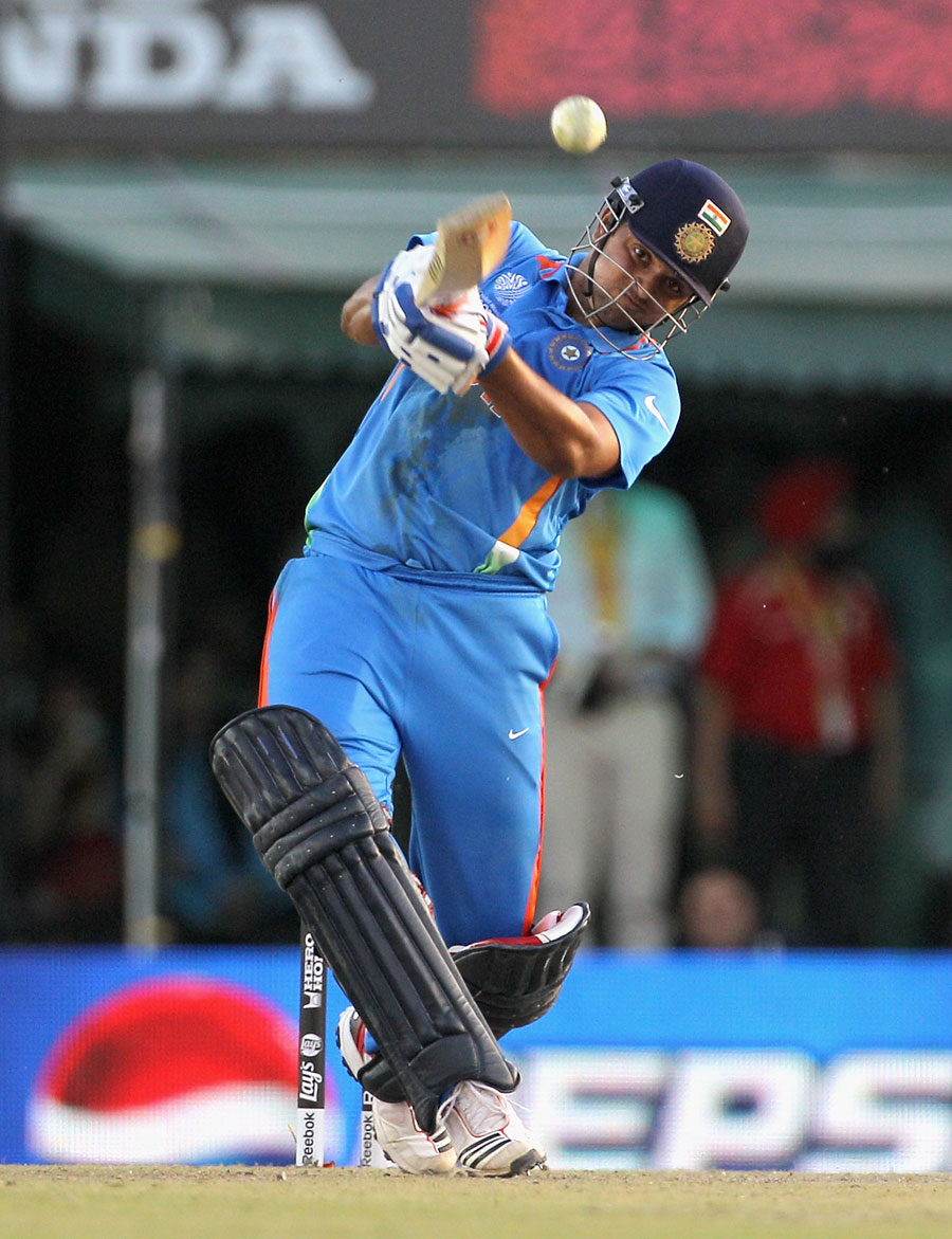 Suresh Raina added valuable runs late in the innings