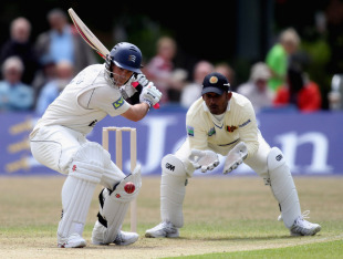 Andrew Strauss was soon into his stride against the Sri Lankans at Uxbridge
