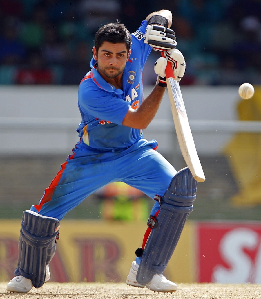 Virat Kohli guided India's chase with his half-century