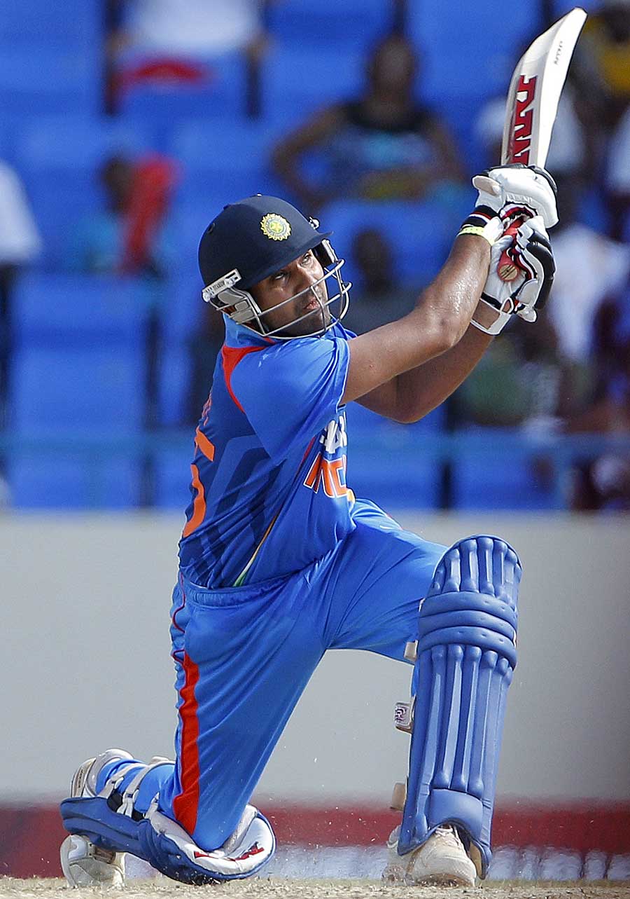 Rohit Sharma fell for the first time in the series