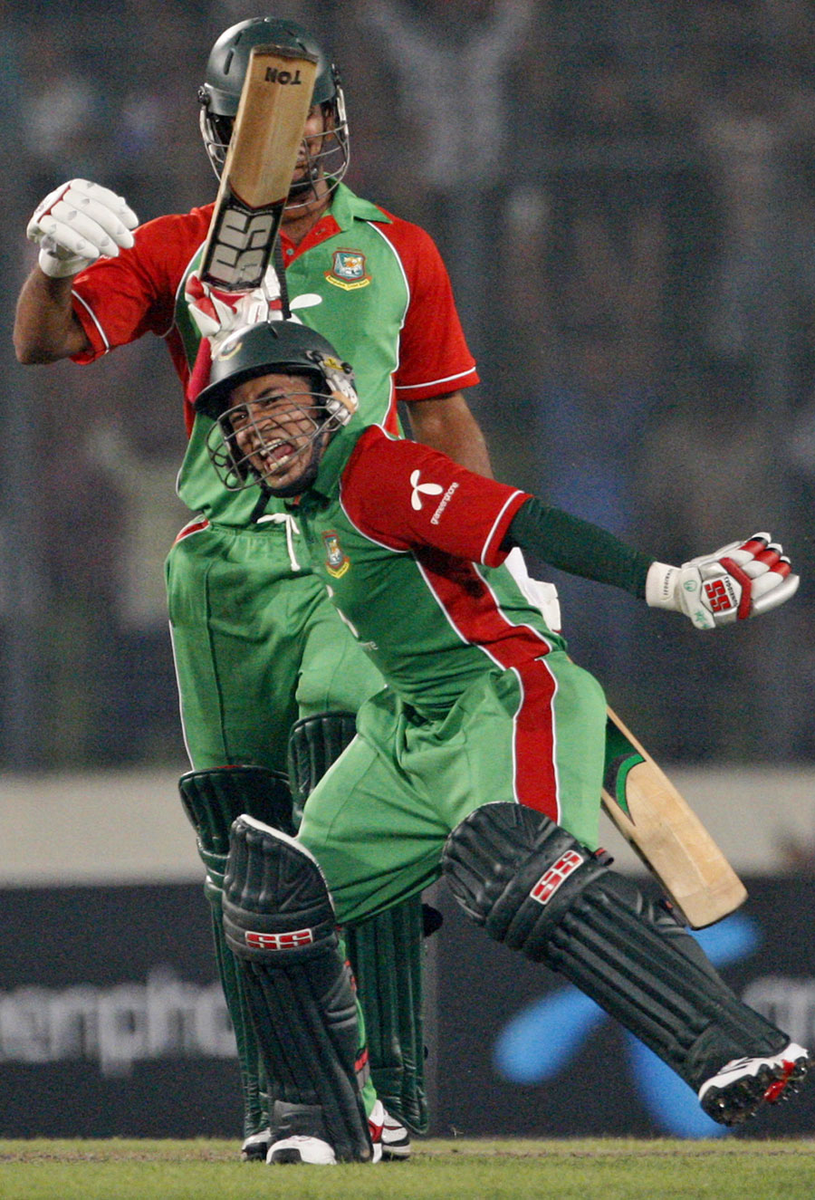 Mushfiqur Rahim is ecstatic after Bangladesh's win 