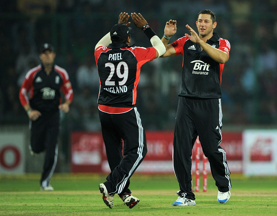 Tim Bresnan struck two early blows for England