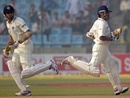 VVS Laxman and Sachin Tendulkar added 71 for the fourth wicket