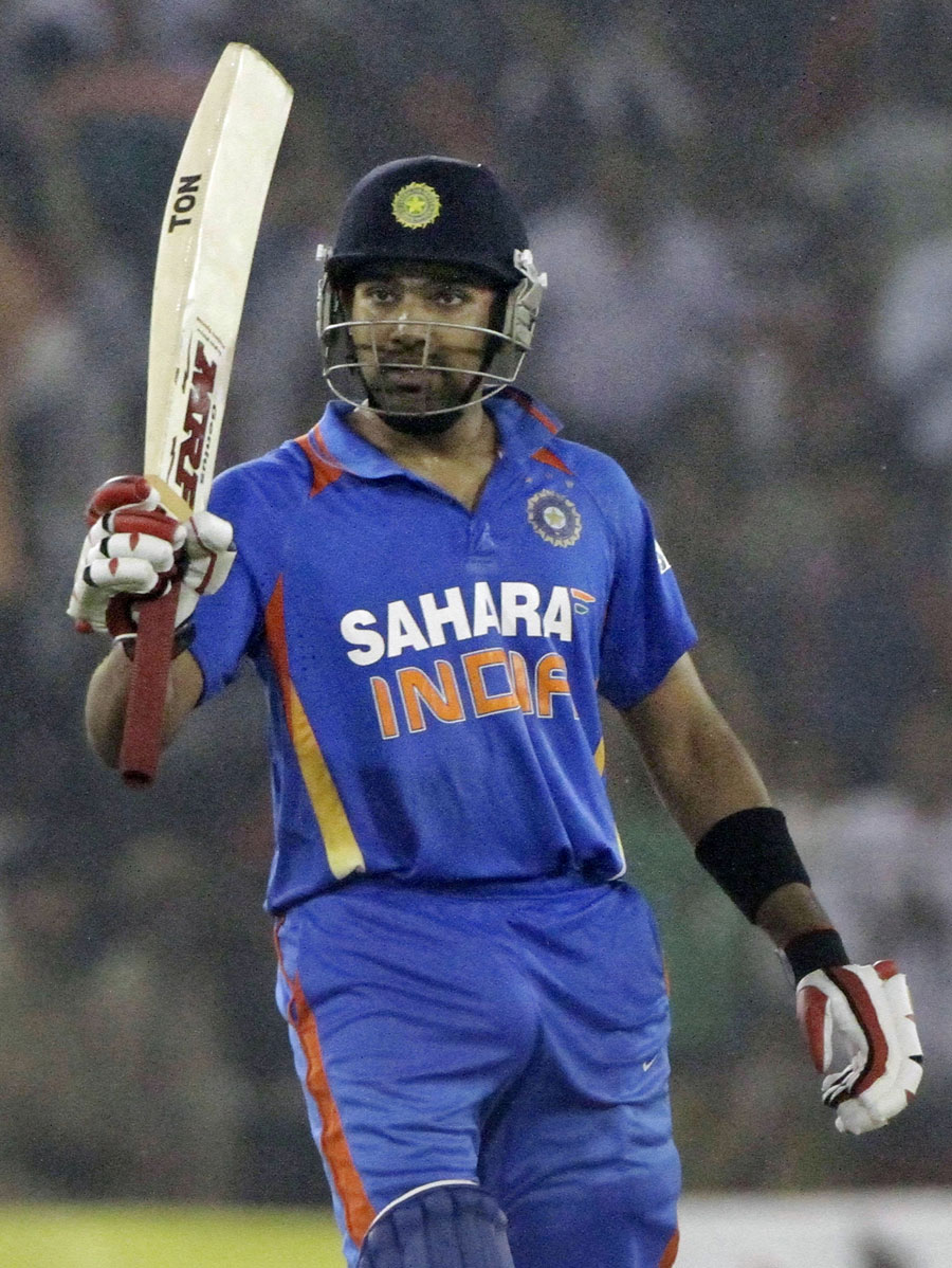 Rohit Sharma hit a half-century