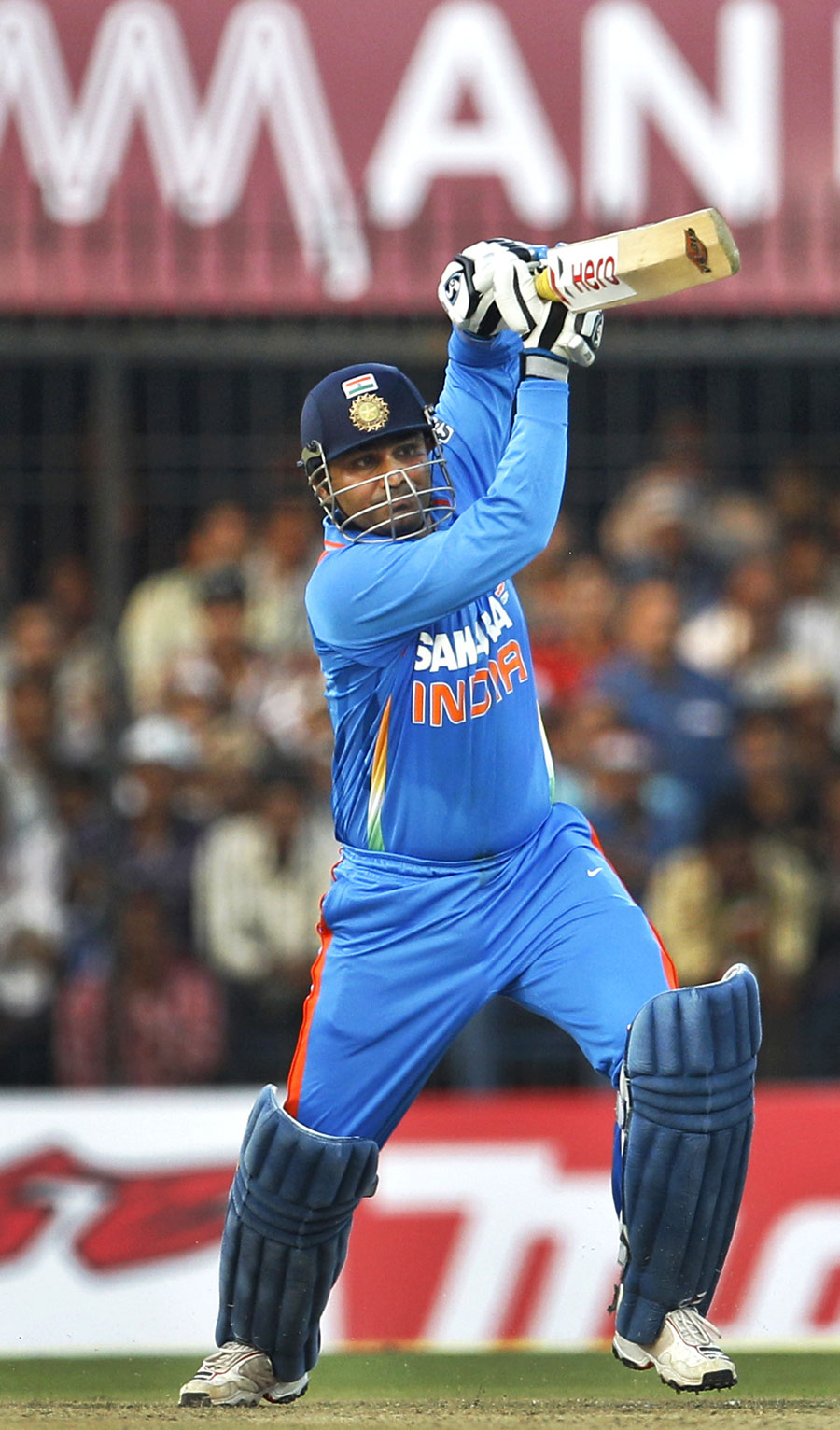 Virender Sehwag set a new ODI record: 219 in 149 balls
