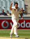 Ben Hilfenhaus got past Rahul Dravid's defences in the first over of day three