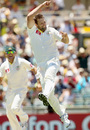 Ben Hilfenhaus cleaned up the India tail with three wickets in five balls