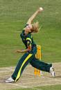 Ellyse Perry sends one down
