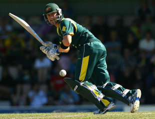 Michael Clarke made a brisk 72, Australia v Sri Lanka, CB Series, Hobart, February 24, 2012