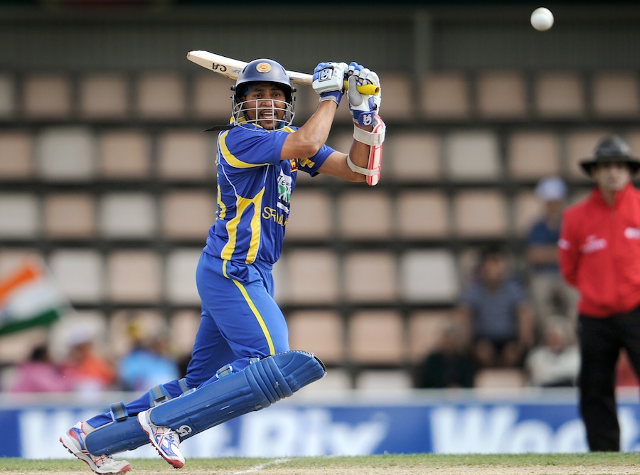Tillakaratne Dilshan hits through the off side