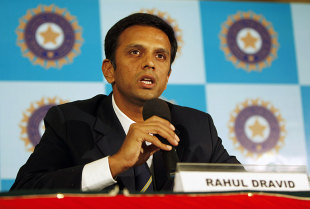 Rahul Dravid announces his retirement from international cricket, Bangalore, March 9, 2012