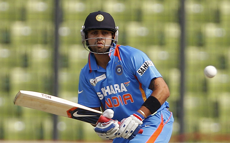 Virat Kohli was involved in a double-century stand