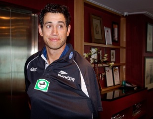 Ross Taylor at a press meet a day after the third Test against South Africa was drawn, Wellington, March 28, 2012