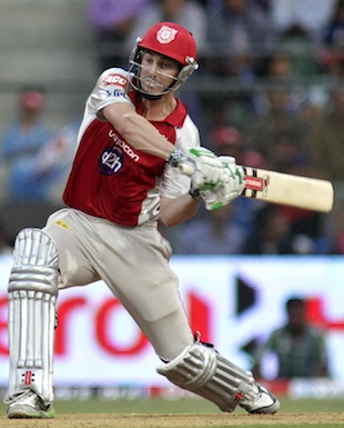 Shaun Marsh plays a shot, Mumbai Indians v Kings XI Punjab, IPL, Mumbai, April 22, 2012