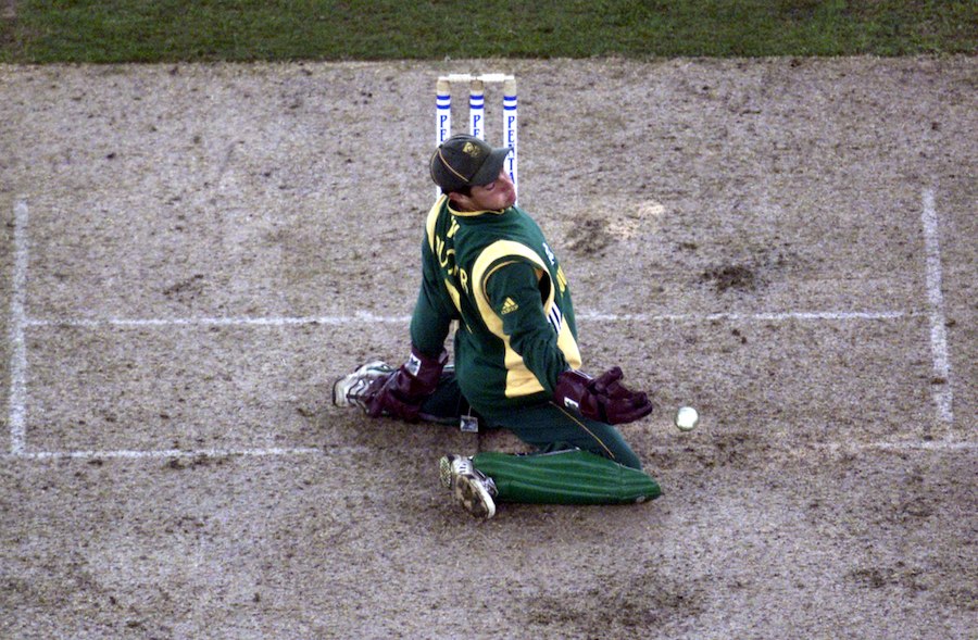 Mark Boucher in action at the Docklands stadium