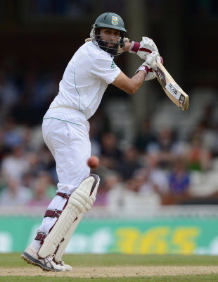 Hashim Amla opens the face to third man, England v South Africa, 1st Investec Test, The Oval, 3rd day, July 21, 2012