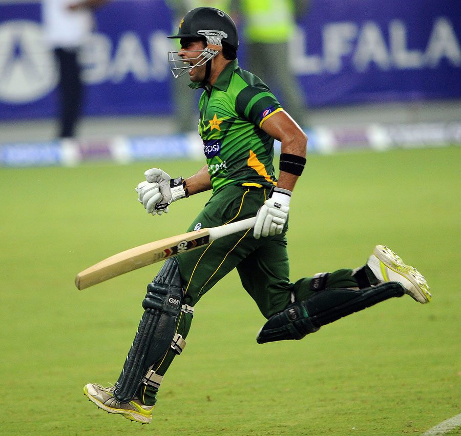 Umar Akmal celebrates the tightest of victories 