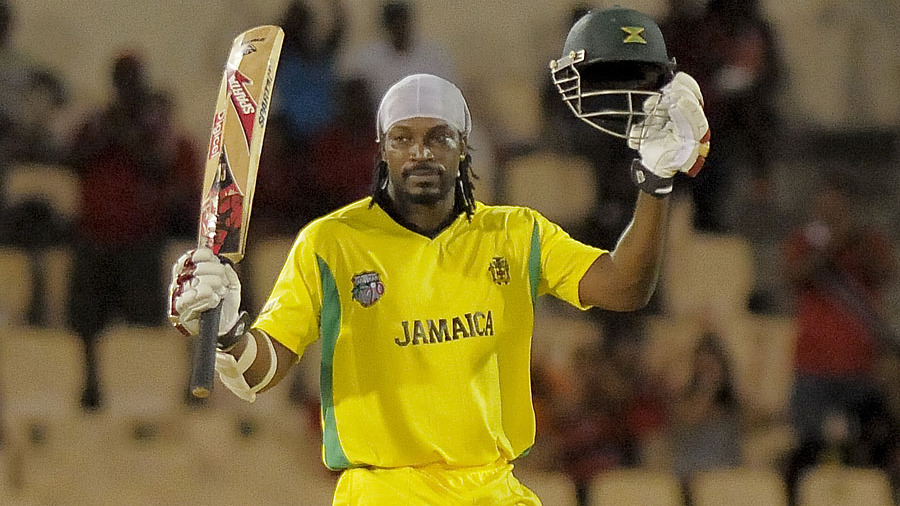 <a href="http://www.espncricinfo.com/westindies/content/player/51880.html">Chris Gayle</a> 122* off 61<br> <a href="http://www.espncricinfo.com/west-indies-domestic-2012/engine/match/587846.html" target="_blank">Jamaica v Guyana</a>, Caribbean T20, January 19, 2013<br> Second highest score: 23 <br> Result: Guyana won by six wickets