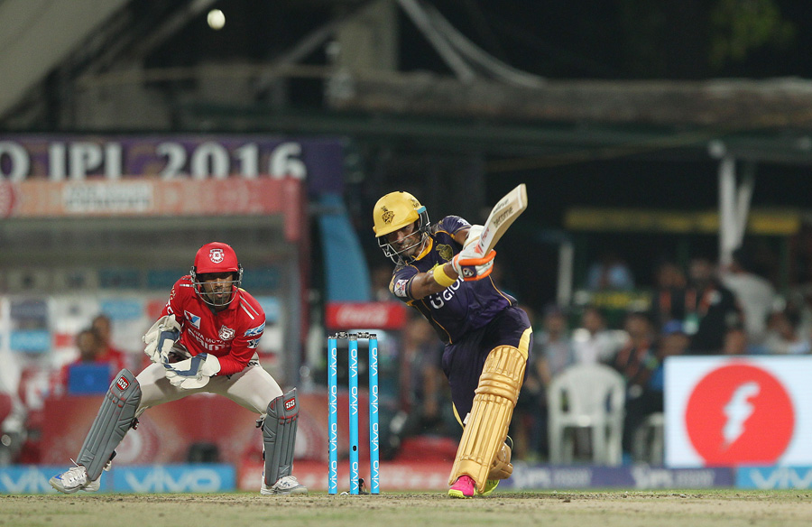 Robin Uthappa was the more free-flowing of the two, scoring 70 off 49