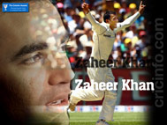 Zaheer Khan, winner Test bowling
