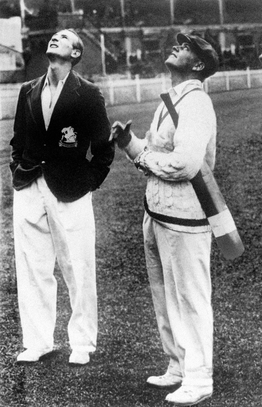 Douglas Jardine and Bill Woodfull: a tame start to cricket's most controversial series
