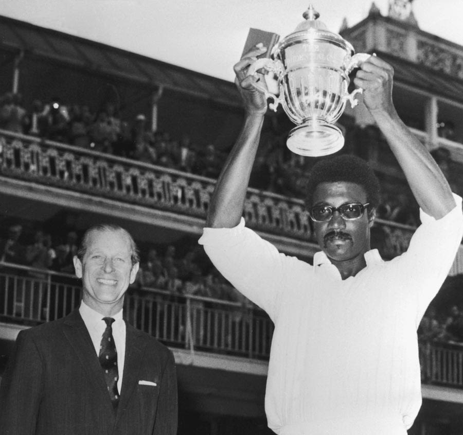 The Lord of Lord's: Clive Lloyd is presented with World Cup