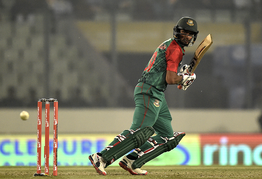But Mahmudullah took 17 runs in the final over and his crucial 36 not out pushed Bangladesh to 133 for 8