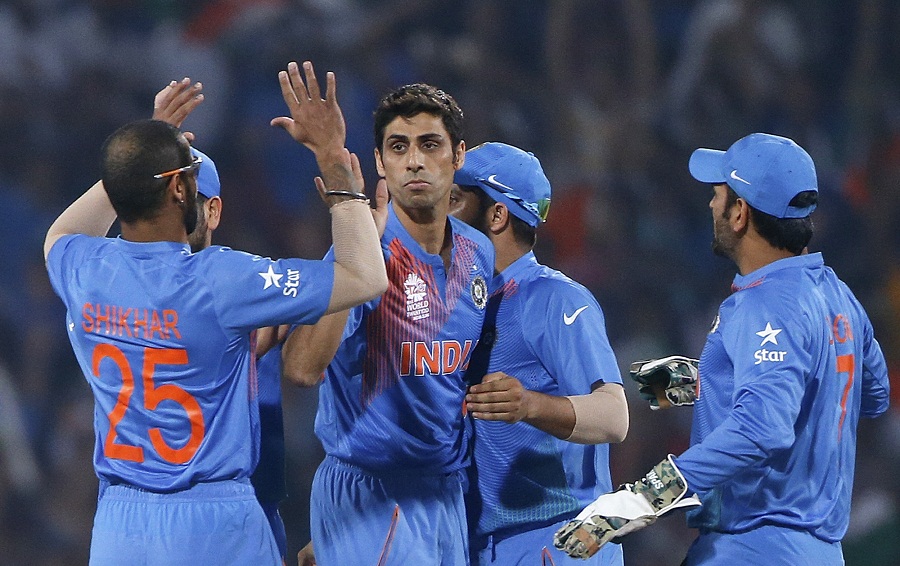 Ashish Nehra then removed Colin Munro to reduce New Zealand to 13 for 2 in the second over
