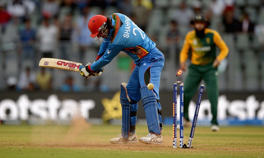 Soon, South Africa bowled Afghanistan out of the contest by striking at regular intervals