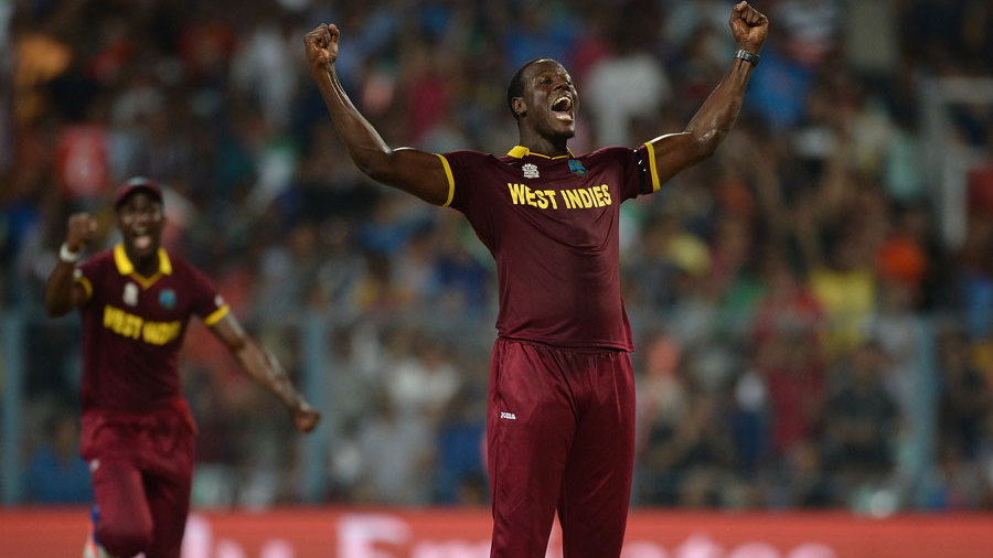 Carlos Brathwaite dragged West Indies back, removing Buttler for 36