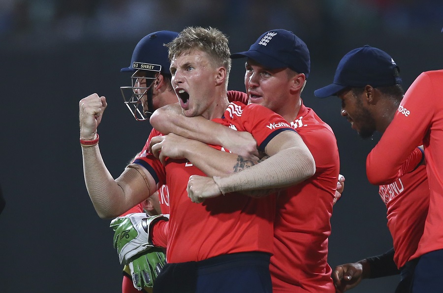 And England got an explosive start to their defence as Root dismissed Johnson Charles and Chris Gayle in the second over